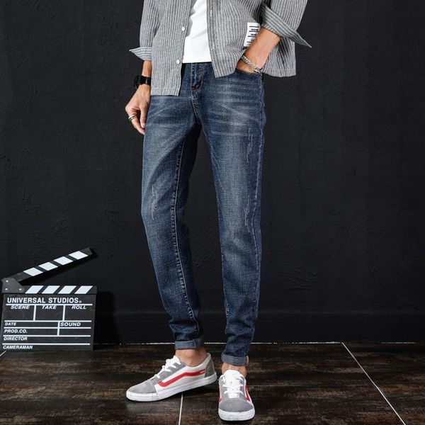 men's jeans 2021 spring/summer trend slim skinny high stretch premium casual, Blue
men's jeans 2021 spring/summer trend slim skinny high stretch premium casual, Blue