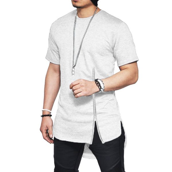 fashion slim summer asymmetrical men short sleeve zipper tshirt hip-hop curved hem cotton men's t-shirts kg-1209, White;black
fashion slim summer asymmetrical men short sleeve zipper tshirt hip-hop curved hem cotton men's t-shirts kg-1209, White;black