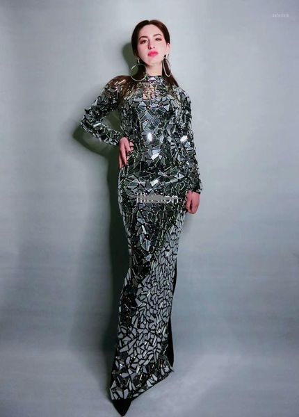 new design bling full mirrors rhinestone long dress women evening birthday prom celebrate party tail dress black stage costume1, Black;red
new design bling full mirrors rhinestone long dress women evening birthday prom celebrate party tail dress black stage costume1, Black;red