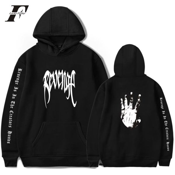 rapper xxxtentacion revenge hoodies men/women sweatshirts rapper hip hop hooded pullover sweatershirts male/women clothes 1014, Black
rapper xxxtentacion revenge hoodies men/women sweatshirts rapper hip hop hooded pullover sweatershirts male/women clothes 1014, Black