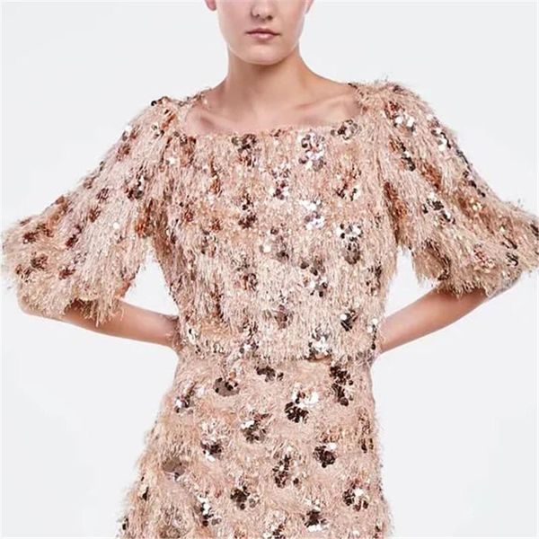 blsqr elegant half sleeve women blouse o-neck spring female streetwear ladies tassel sequins design blouses shirts1, White
blsqr elegant half sleeve women blouse o-neck spring female streetwear ladies tassel sequins design blouses shirts1, White