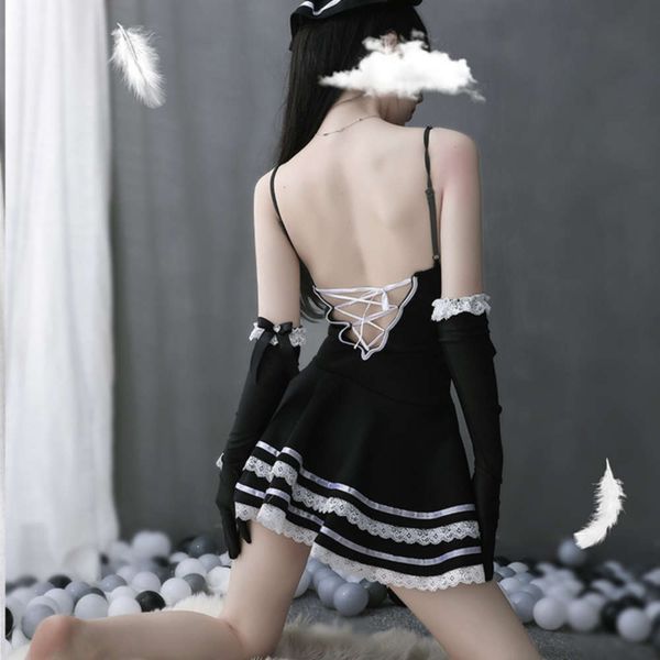lovely underwear new princs skirt style sling game uniform seductive extreme maid, Black;white
lovely underwear new princs skirt style sling game uniform seductive extreme maid, Black;white