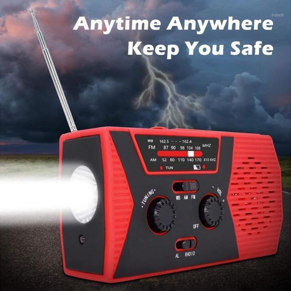 portable hand crank solar emergency radio am/fm/noaa outdoor alarm radiogram for weather noticing accessaries supplies1
portable hand crank solar emergency radio am/fm/noaa outdoor alarm radiogram for weather noticing accessaries supplies1