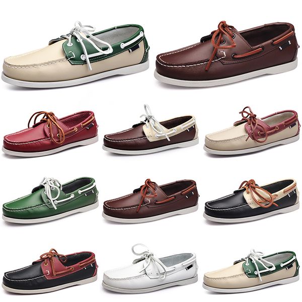 men casual shoes triple blacks white popular breathable silver taupe mahogany brown jogging walking flat soft multi leather mens sneaker out, Black
men casual shoes triple blacks white popular breathable silver taupe mahogany brown jogging walking flat soft multi leather mens sneaker out, Black