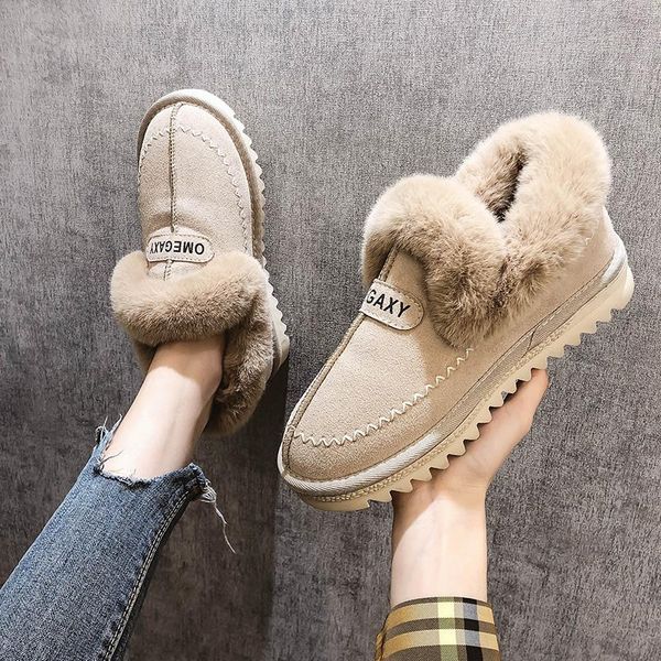 women snow boots fur snow boots female winter outdoor warm cotton short tube non-slip bread shoes ankle plush flock warm, Black
women snow boots fur snow boots female winter outdoor warm cotton short tube non-slip bread shoes ankle plush flock warm, Black