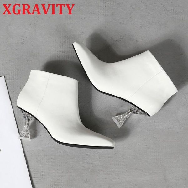 boots xgravity 2021 autumn winter ladies high heel elegant crystal wine cup shoes square toe dress ankle c063, Black
boots xgravity 2021 autumn winter ladies high heel elegant crystal wine cup shoes square toe dress ankle c063, Black