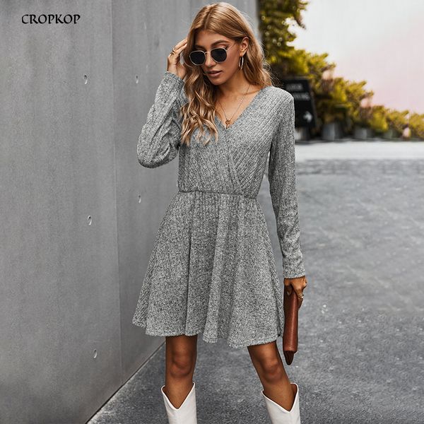 women dress autumn winter casual ruched long sleeve knitted clothes solid red slim fitted ladies fall dresses new arrival 201126, Black;gray
women dress autumn winter casual ruched long sleeve knitted clothes solid red slim fitted ladies fall dresses new arrival 201126, Black;gray