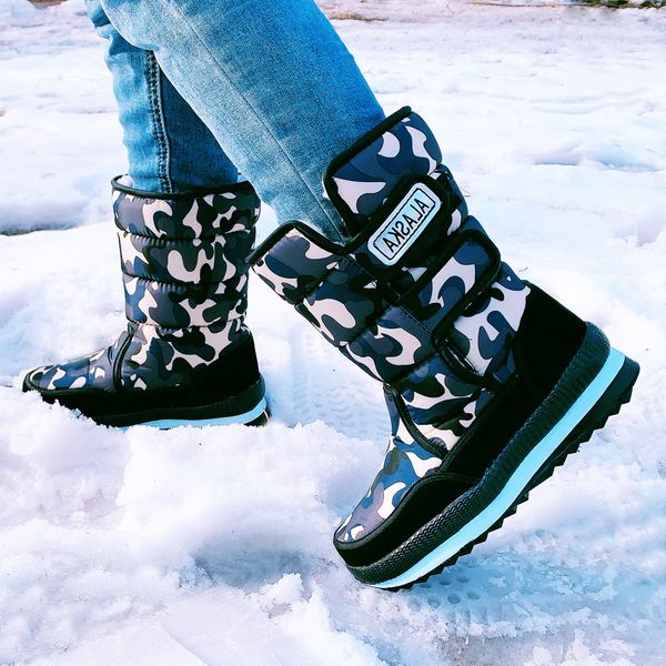 2021 new snowboots thick women's increased warm winter casual dultralight-proof boots ultra-light water shoes 7070, Black
2021 new snowboots thick women's increased warm winter casual dultralight-proof boots ultra-light water shoes 7070, Black