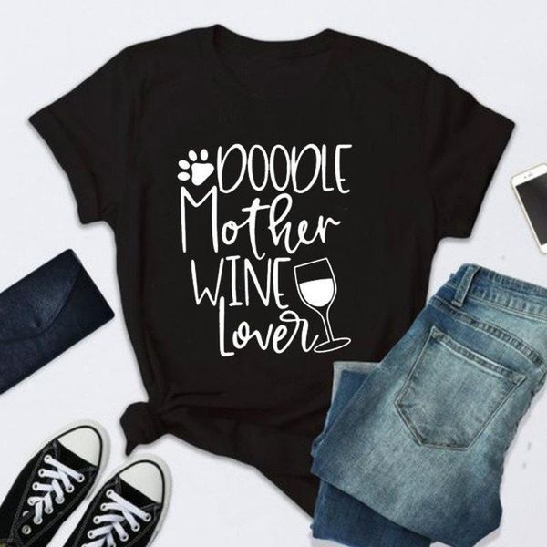 mother wine lover letter print t shirt women short sleeve o neck loose tshirt 2021 summer women tee shirt camisetas mujer, White
mother wine lover letter print t shirt women short sleeve o neck loose tshirt 2021 summer women tee shirt camisetas mujer, White
