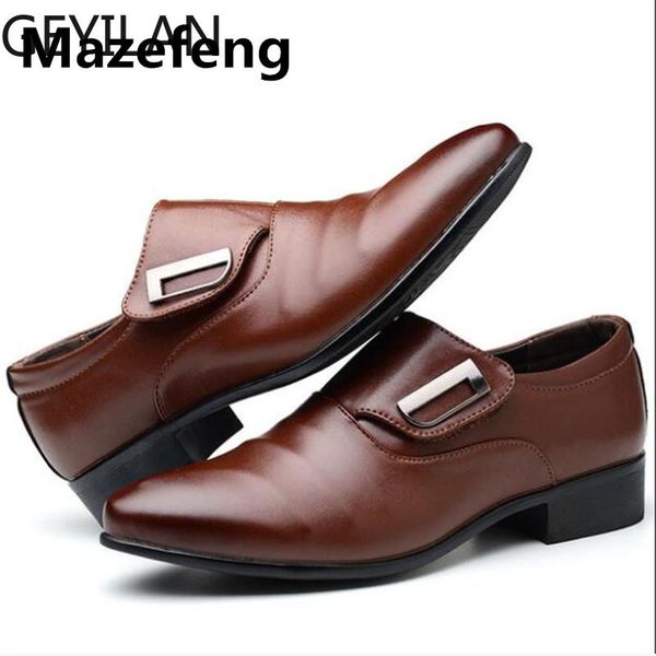 men's lace-up oxfords dress shoes men's pu leather business office wedding flats man casual party driving shoes big size 38-48, Black
men's lace-up oxfords dress shoes men's pu leather business office wedding flats man casual party driving shoes big size 38-48, Black