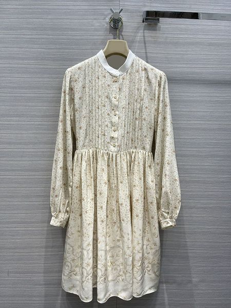 2021 spring long sleeve stand collar print milan runway dress designer dress brand same style dress 0114-5, Black
2021 spring long sleeve stand collar print milan runway dress designer dress brand same style dress 0114-5, Black