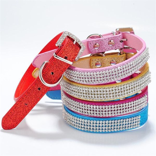 pu rhinestone diamante dog collars leather fashion jewelry pet collar puppy necklace 4 sizes 18 colors
pu rhinestone diamante dog collars leather fashion jewelry pet collar puppy necklace 4 sizes 18 colors