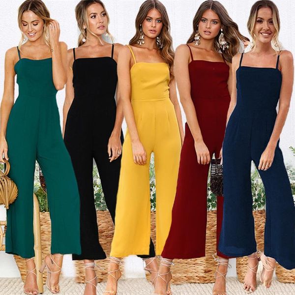 женщины вскользь комбинезоны лето backless спагетти ремень длинный комбинезон сыпучие рукавов партии rompers твердые женские одежда, Black;white
женщины вскользь комбинезоны лето backless спагетти ремень длинный комбинезон сыпучие рукавов партии rompers твердые женские одежда, Black;white