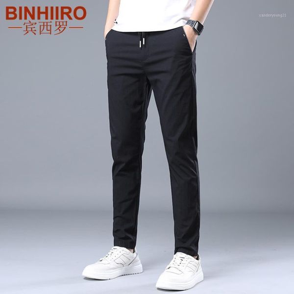 men's pants streetwear men's trousers summer comfortable solid color casual thin section slim fashion brand pencil pants1, Black
men's pants streetwear men's trousers summer comfortable solid color casual thin section slim fashion brand pencil pants1, Black