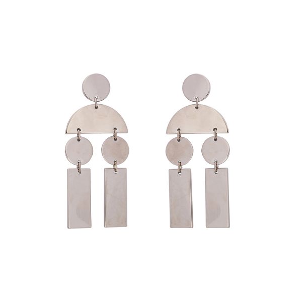 personality exaggerated geometric combination earrings popular texture silver metal earrings jewelry women, Golden
personality exaggerated geometric combination earrings popular texture silver metal earrings jewelry women, Golden