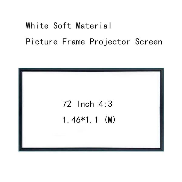 projection screens thinyou wall mounted 72inch 4:3 white soft material picture frame projector screen 4.5cm beamer for home bar
projection screens thinyou wall mounted 72inch 4:3 white soft material picture frame projector screen 4.5cm beamer for home bar