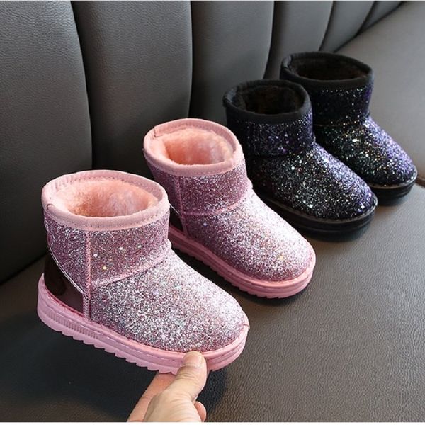 boots girls winter kids baby shoes children' boys vintage warm bling waterproof plush snow boots girl bootie child shoes y200104, Black;grey
boots girls winter kids baby shoes children' boys vintage warm bling waterproof plush snow boots girl bootie child shoes y200104, Black;grey