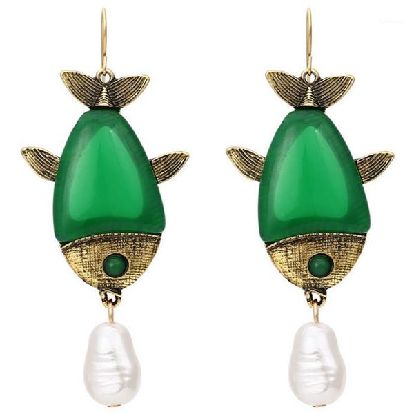 vintage personality fish-shaped earrings for woman party casual 2020 new fashion sweet simulated pearl earrings1, Silver
vintage personality fish-shaped earrings for woman party casual 2020 new fashion sweet simulated pearl earrings1, Silver