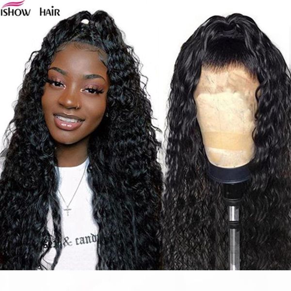 ishow 13*1 lace frontal wigs loose deep straight human hair wigs peruvian curly t part human hair lace front wigs body water, Black;brown
ishow 13*1 lace frontal wigs loose deep straight human hair wigs peruvian curly t part human hair lace front wigs body water, Black;brown