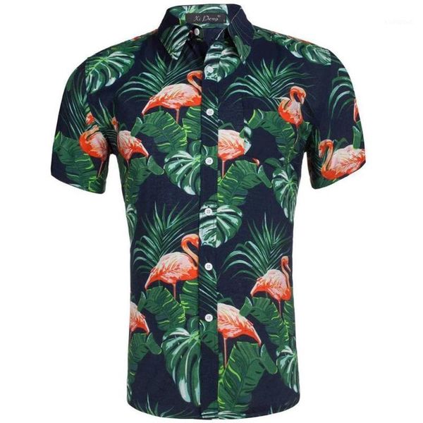 2020 summer hawaiian short sleeve shirt men cotton floral printed casual dress shirts men clothes fashion us size xxl1, White;black
2020 summer hawaiian short sleeve shirt men cotton floral printed casual dress shirts men clothes fashion us size xxl1, White;black