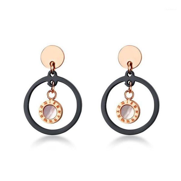 stainless steel circular hoop earrings for women sea shell material circular geometry roman numeral small hoop earrings jewelry1, Golden
stainless steel circular hoop earrings for women sea shell material circular geometry roman numeral small hoop earrings jewelry1, Golden