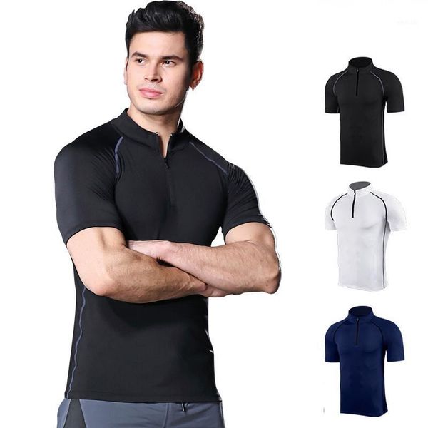 running jerseys mens quick dry fitness tees outdoor sport climbing short sleeves shirt tights bodybuilding 1, Black;blue
running jerseys mens quick dry fitness tees outdoor sport climbing short sleeves shirt tights bodybuilding 1, Black;blue