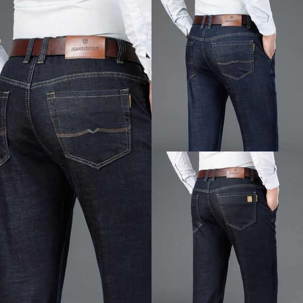 sxa9j 2020 casual pants jeansjeans jeansautumn and winter men's jeans young straight thick loose middle-aged and high waist business el, Blue
sxa9j 2020 casual pants jeansjeans jeansautumn and winter men's jeans young straight thick loose middle-aged and high waist business el, Blue