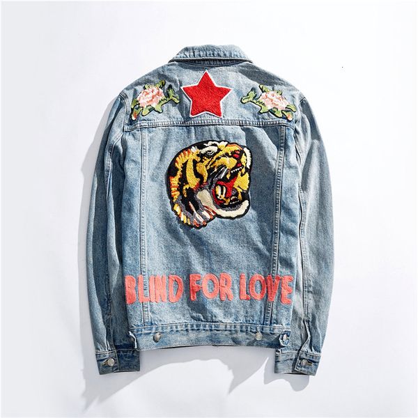 2021 new man long sleeve return embroidered tiger head stars blind to love denim coats abstract jackets # n107 qllj, Black;brown
2021 new man long sleeve return embroidered tiger head stars blind to love denim coats abstract jackets # n107 qllj, Black;brown
