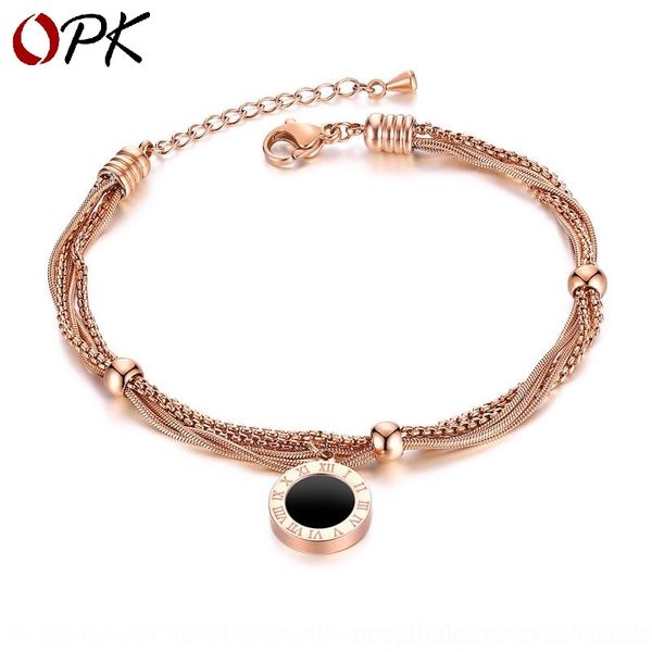 lqgm4 black multilayer geometric round cake braceletbracelet bracelettitanium steel rose gold plated round roman numeral bracelet badbf, Golden;silver
lqgm4 black multilayer geometric round cake braceletbracelet bracelettitanium steel rose gold plated round roman numeral bracelet badbf, Golden;silver