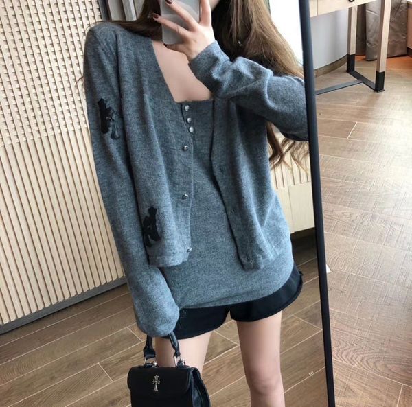 summer 2020 new crochin 2-piece women's cross with vest + jacket, Black
summer 2020 new crochin 2-piece women's cross with vest + jacket, Black