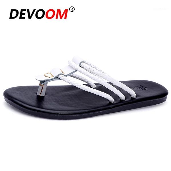 slippers 2021 fashion sandals men leather sneakers summer beach shoes male slides mens flip flops sandalias hombre1, Black
slippers 2021 fashion sandals men leather sneakers summer beach shoes male slides mens flip flops sandalias hombre1, Black