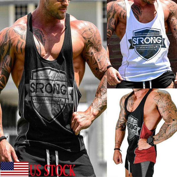 us men' gym muscle shirt tank sports bodybuilding fitness athletic vest new casual letter printed tank 1, White;black
us men' gym muscle shirt tank sports bodybuilding fitness athletic vest new casual letter printed tank 1, White;black