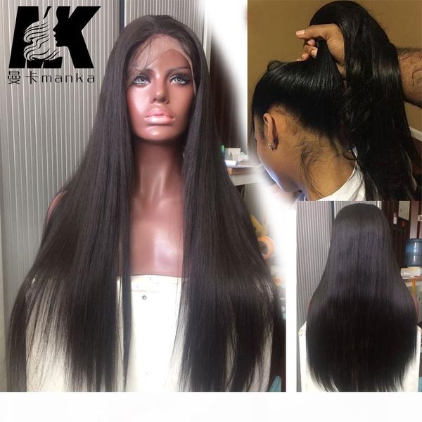 virgin brazilian glueless silky straight full lace wigs for black women human hair lace front wigs with baby hair, Black;brown
virgin brazilian glueless silky straight full lace wigs for black women human hair lace front wigs with baby hair, Black;brown