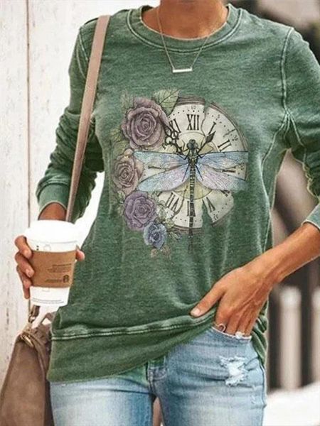 autumn womens t shirt printed vintage o neck long sleeve ladies casual pullovers female tshirt top, White
autumn womens t shirt printed vintage o neck long sleeve ladies casual pullovers female tshirt top, White