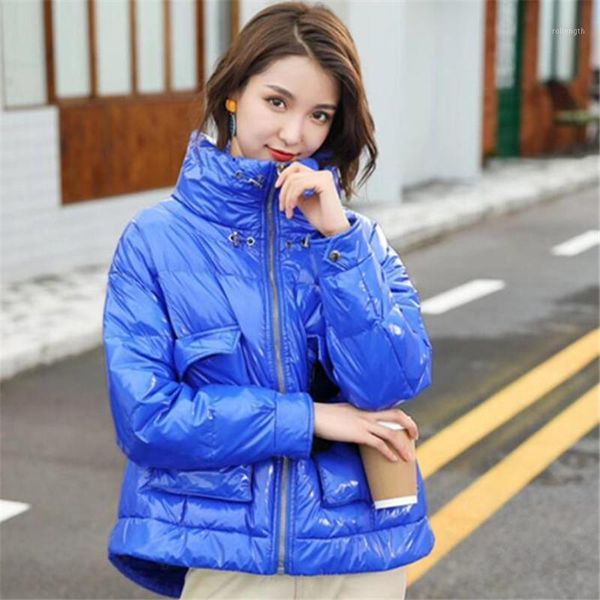 2020 glossy winter white duck down jacket for women thick bright black pink short shiny jacket blue silver down parkas1
2020 glossy winter white duck down jacket for women thick bright black pink short shiny jacket blue silver down parkas1