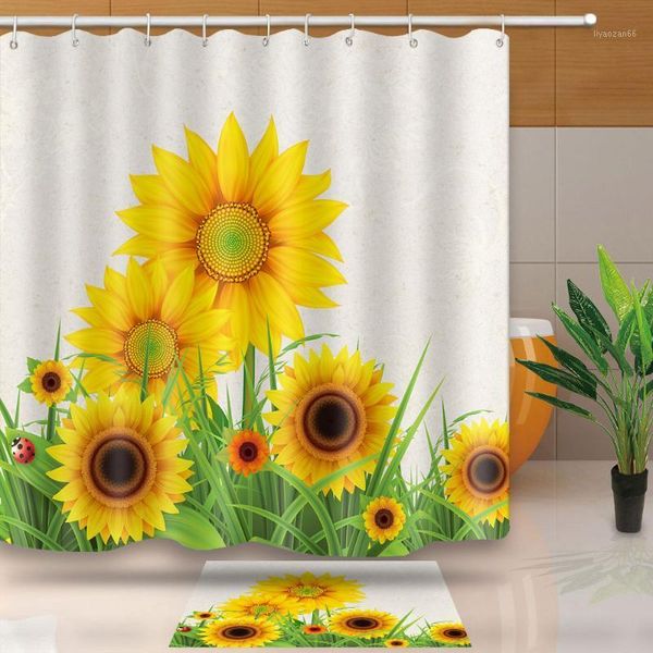 mtmety sunflower shower curtain printing quick drying waterproof bathroom plant shower curtain set with 12 hooks1
mtmety sunflower shower curtain printing quick drying waterproof bathroom plant shower curtain set with 12 hooks1
