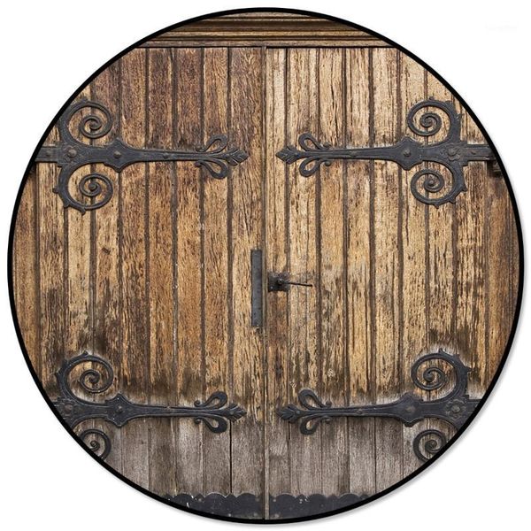 vintage farm wood door rustic printed round carpet for living room kids bedroom table sofa carpet area rug mats1
vintage farm wood door rustic printed round carpet for living room kids bedroom table sofa carpet area rug mats1