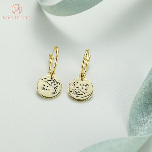 hoop & huggie 2021 gold drop charm earrings mismatched pattern good luck jewelry pure shimmering magic talismans women gift in, Golden;silver
hoop & huggie 2021 gold drop charm earrings mismatched pattern good luck jewelry pure shimmering magic talismans women gift in, Golden;silver