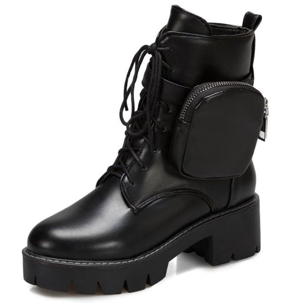 boots sorphio brand girl designer square heel women shoes sewing bage round toe lace up ankle, Black
boots sorphio brand girl designer square heel women shoes sewing bage round toe lace up ankle, Black