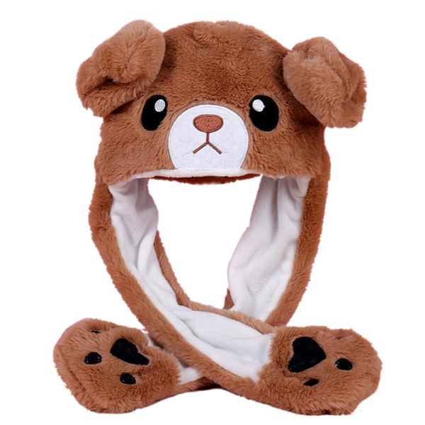 beanie/skull caps funny animal plush hat cute ears moving jumping earflap cap cosplay party props r7rf, Blue;gray
beanie/skull caps funny animal plush hat cute ears moving jumping earflap cap cosplay party props r7rf, Blue;gray