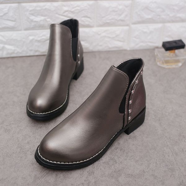 2021 women short boots ankle ladies shoes autumn sewing pu leather low heels pointed toe comfort slip on fashion new 1 deew, Black
2021 women short boots ankle ladies shoes autumn sewing pu leather low heels pointed toe comfort slip on fashion new 1 deew, Black