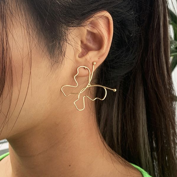 hoop & huggie simple korea butterfly earrings for women gold color fresh animal big stud bohemia girls ear rings charm, Golden;silver
hoop & huggie simple korea butterfly earrings for women gold color fresh animal big stud bohemia girls ear rings charm, Golden;silver