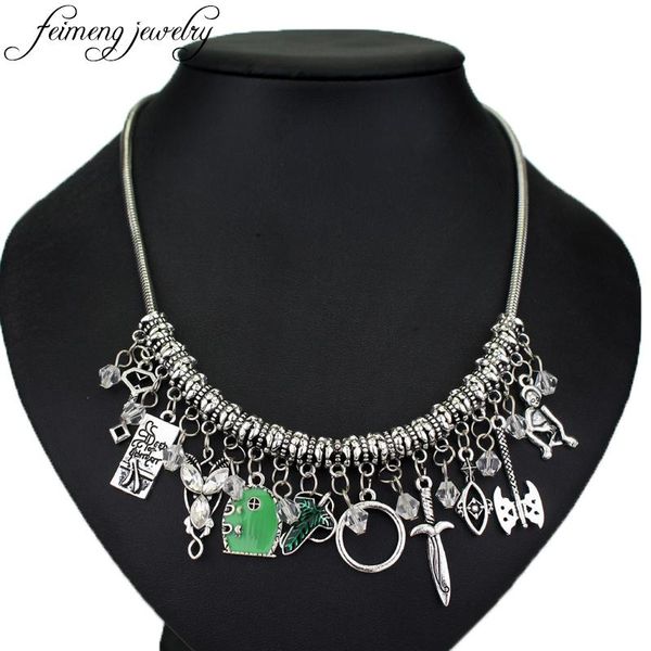 chokers feimeng jewelry movie choker necklace elven leaf arwen evenstar pendant sword green door locket star fashion acc, Golden;silver
chokers feimeng jewelry movie choker necklace elven leaf arwen evenstar pendant sword green door locket star fashion acc, Golden;silver
