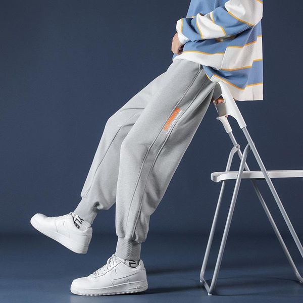 autumn large size casual pants drawstring loose sports sweatpants solid color printed small foot for kg-632, Blue
autumn large size casual pants drawstring loose sports sweatpants solid color printed small foot for kg-632, Blue