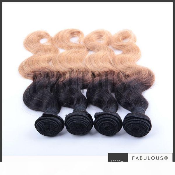 fabulous brazilian human hair body wave ombre color hair #1b 27 two tone human hair weave extensions 4pcs lot shipping by dhl, Black
fabulous brazilian human hair body wave ombre color hair #1b 27 two tone human hair weave extensions 4pcs lot shipping by dhl, Black