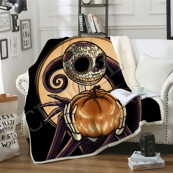 cloocl the nightmare before christmas warm plush blanket 3d print jack skellington blanket beding travel decorative sofa two-layer quilt
cloocl the nightmare before christmas warm plush blanket 3d print jack skellington blanket beding travel decorative sofa two-layer quilt