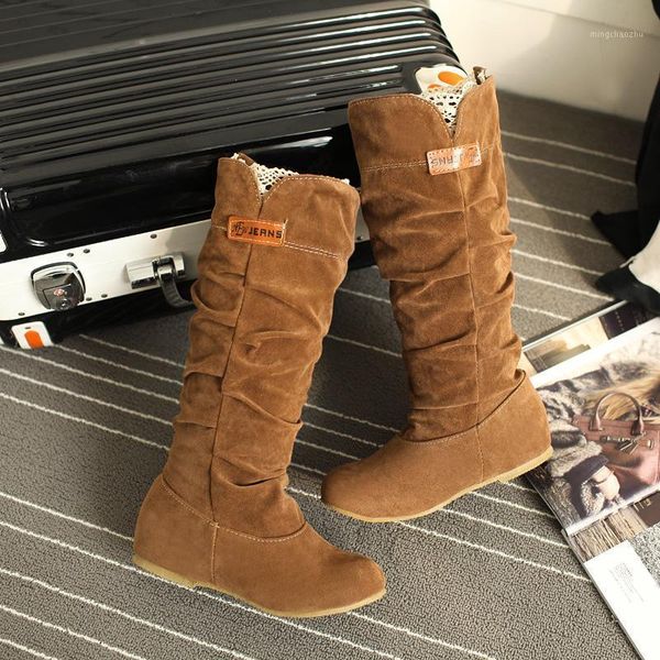 boots 2021 women lace nubuck flat heels winter snow shoes women's flock plush padded long riding motorcycle shoes1, Black
boots 2021 women lace nubuck flat heels winter snow shoes women's flock plush padded long riding motorcycle shoes1, Black