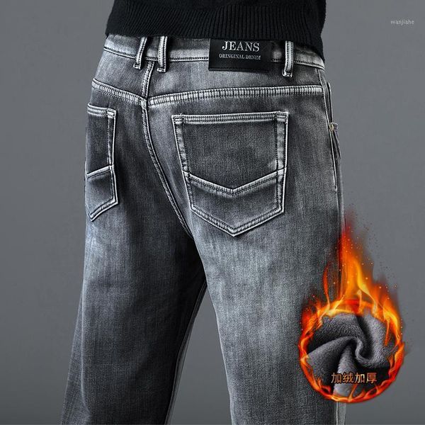2020 new arrival men's stretch regular fit jeans business casual classic style fashion denim trousers plus size 40 421, Blue
2020 new arrival men's stretch regular fit jeans business casual classic style fashion denim trousers plus size 40 421, Blue