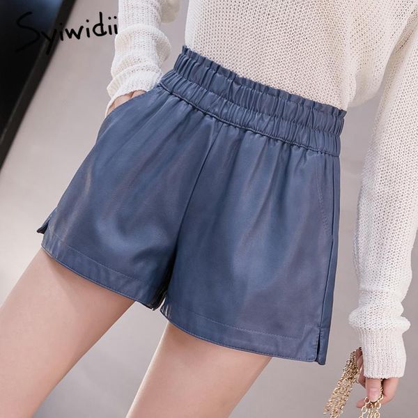 syiwidii leather shorts women high waist elastic waist pu casual solid biker plus size street wear clothes fashion shorts1, White;black
syiwidii leather shorts women high waist elastic waist pu casual solid biker plus size street wear clothes fashion shorts1, White;black