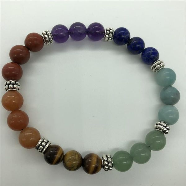 seven chakras bracelet, alloy charms real stones, crystal heal stone1, Golden;silver
seven chakras bracelet, alloy charms real stones, crystal heal stone1, Golden;silver